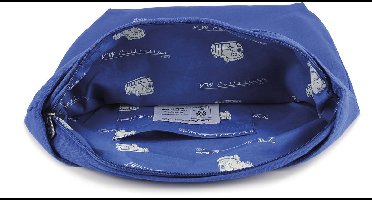 VW T1 Bus Canvas Boodschappentas - donkerblauw