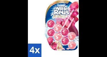 4 x Witte Reus Toiletblok DeLuxe Delicate Magnolia 2 stuks per verpakking - Toiletblok - Toiletgeur - Toilet Reinigen - Toilet Hygiëne - Toilet Verzorging