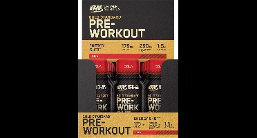 Optimum Nutrition Gold Standard Pre Workout Shots - Pre-Workout Cola - Ready to Drink - 12 x 60ml