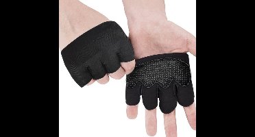 BOTC Sporthandschoenen voor Training - Gewichtheffen, Workout en Fitness - Duurzame Handschoenen - 1 Paar - XL - Zwart