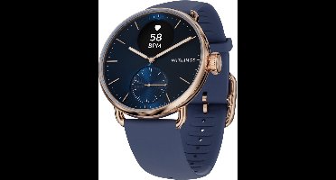 Withings ScanWatch 2 - 38mm - Hybride Smartwatch - Ros�Goudkleurig Blauw