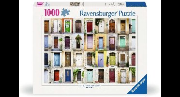 Ravensburger puzzel Beautiful Doors in the Provence - Legpuzzel - 1000 stukjes