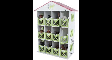 Kids Globe Paarden Opbergbox met 12 Boxen