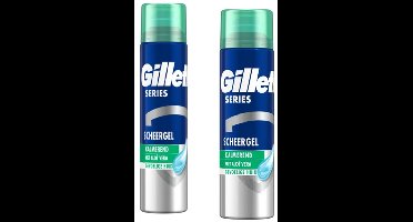 Gillette Series Sensitive Scheergel Mannen - 2x200 ml