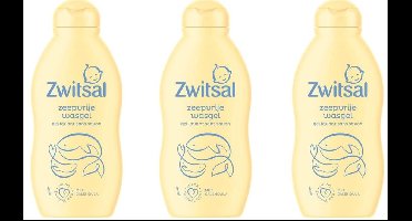 Zwitsal Wascrème – Zeepvrij 3 x 200 ml - Helpt de natuurlijke huidbarrière te beschermen - Met Calendula