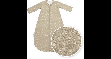 Meyco Baby Sweet Heart Baby Slaapzak Rond - Sand/Soft Sand - 110cm - 1.0 TOG
