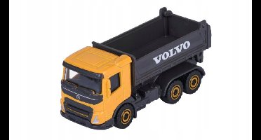 Majorette Volvo FMX Vrachtwagen Kiepwagen 1:87 Metaal Geel