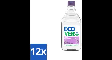 Ecover - Afwasmiddel - Lelie & Lotus - 450 ml - Voordeelverpakking - 12 stuks