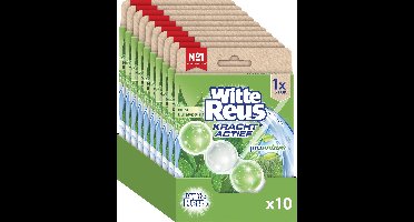Witte Reus Pro Nature Munt Eucalyptus Toiletblok 50g - WC blokjes - Voordeelverpakking - 10 stuks