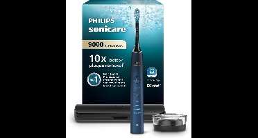 Philips Sonicare DiamondClean - Elektrische tandenborstel - Aquamarine/Zwart - Reisetui - HX9911/88