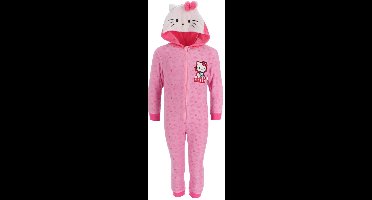Hello Kitty Onesie - Maat 98/104 - Polyester - Pyjama - Roze