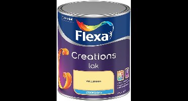 Flexa - Creations Lak Zijdeglans - Vol Limoen - Mengverf - 0.75 L