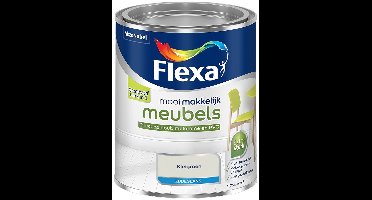Flexa - Mooi Makkelijk Meubels Zijdeglans - Kleigroen - Mengverf - 0.75 L