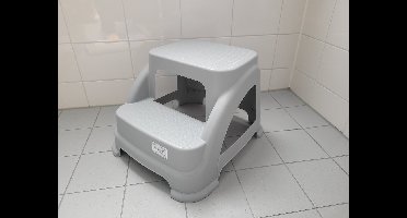 Dubbel Opstapje – Veilig en Stevig Voor Thuisgebruik (Badkamer, Keuken, Toilet