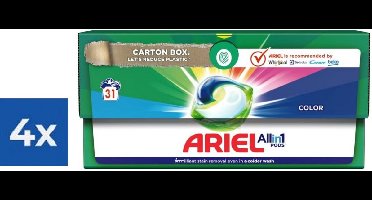 Ariel Color All-in-1 Pods Kleur Wasmiddel - 4x31st