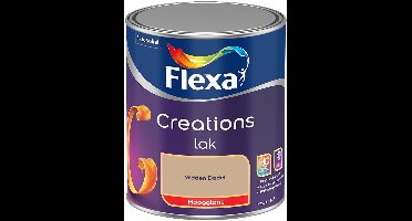 Flexa - Creations Lak Hoogglans - Midden Dadel - Mengverf - 750 Ml