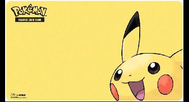 Ultra Pro – Pokémon Playmat Pikachu – 61 × 34 cm – Playmat met Antislip Onderzijde – Voor TCG en als muismat