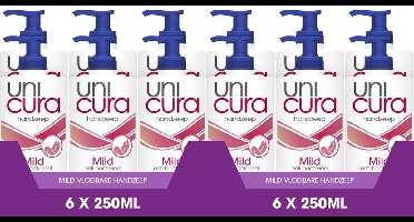 Unicura Handzeep Mild - Voordeelverpakking - 12 x 250 ml