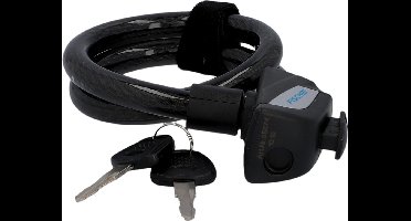 Fischer trekkerslot voor fiets, lengte 600 mm, zwart