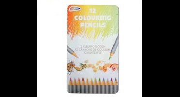 Grafix Kleurpotloden - 12 Stuks