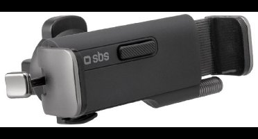 SBS Clip Pro Ventilatierooster Telefoonhouder Auto met Klem - Zwart
