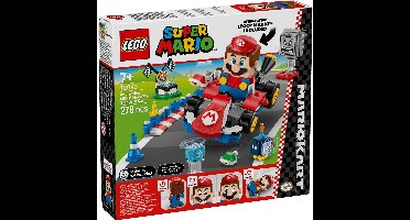 LEGO® Super Mario™: Mario Kart™ – Interactieve LEGO® Mario™ en Standaardkart - 72043