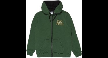 The Lord Of The Rings Logo Vest met capuchon groen M Katoen -