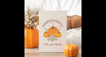 Something Different - Pumpkin Kisses & Harvest Wishes Decoratief bord - Multicolours