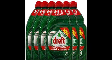 Dreft Platinum Quickwash Original Vloeibaar Handafwasmiddel - 8 x 1050ml