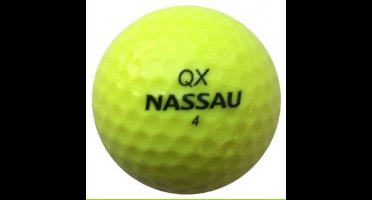 QX Soft Nassau Golfbal – Hoge Elasticiteit – 3 Stuks – Premium Kwaliteit
