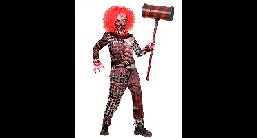 WIDMANN - Moordende clownskostuum voor het hele lichaam voor kinderen - 164 (14-16 jaar)