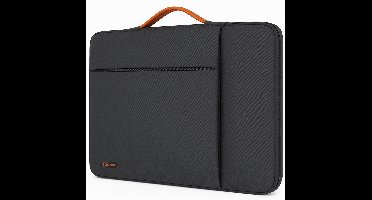 Sounix Laptophoes 14 inch - Laptopsleeve met Extra Vakken - Laptoptas voor 14 inch Universeel - Laptophoes - Zwart