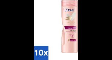 10 x Dove Bodylotion Care & Glow 400 ml - Bodylotion - Hydratatie - Stralende Huid - Ceramide - Glans