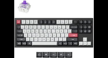 Keychron Q3 HE QMK toetsenbord nebula switch
