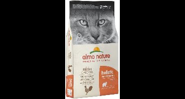 Almo Nature Cat Droog Holistic Kip/Rijst - 12 KG