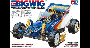 Tamiya Modelbouwpakket Militaire voertuigen - 47330 RC Buggy - The Bigwig 4WD Off-Road - 2017 RC Plastic - 1:10 - Modelbouw