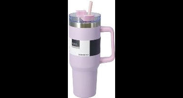 Home & Styling Thermo Drinkbeker 1,2L - Roestvrij - Paars