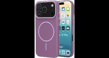 Mobiparts Slim Line Case geschikt voor Apple iPhone 17 Pro - MagSafe Imperial - Paars