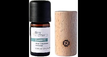 Tiny Moments Diffuser Set Clarity - Aroma Diffuser + Etherische Olie Clarity - Citrus, eucalyptus, rozemarijn