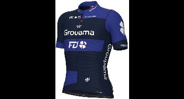 Ale Pr-s Groupama Fdj 2024 Korte Mouw Wielertrui Blauw XL Man