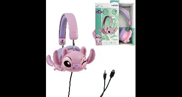 Angel van Disney Stitch Bedrade Opvouwbare Koptelefoon met veilige volumebeperking