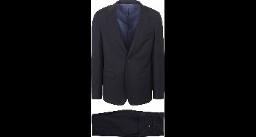 Suitable Structure Kostuum Wol Donkerblauw (navy) - Maat 46 - Heren
