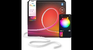 Philips Hue OmniGlow LED strip 5 m OmniGlow, Gelijkmatig licht en kleurovergangen, Ultrahelder, echt wit licht 4500 lumen