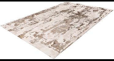 Pierre Cardin Vloerkleed - Design Tapijt - Modern - Beige Brons - 3D-effect - Luxe en Duurzaam