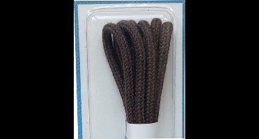 Cordial Veter - Donker Bruin - Dun Rond - Lengte 90 cm - Dikte 2 mm - Schoenveter