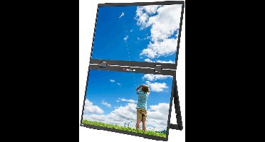 Verbatim 15", FHD, USB-C DP-Alt, Mini-HDMI, Portable Dual display
