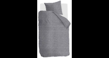 Ambiante Edo Dekbedovertrek - Eenpersoons - 140x200/220 cm - Dark Grey