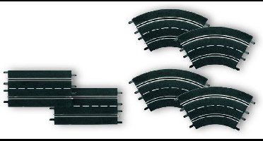 Carrera Racebaanonderdeel - DIGITAL 124/132/Evolution - Uitbouwset 2 - 6 Baandelen onderdeel