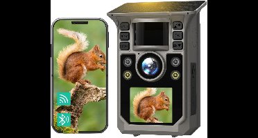 Wildcamera met Nachtzicht - Buitencamera - Waterdicht - Full HD
