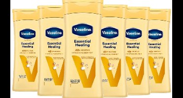 Vaseline Bodylotion Essential Healing - 6 x 400 ml - Voordeelverpakking